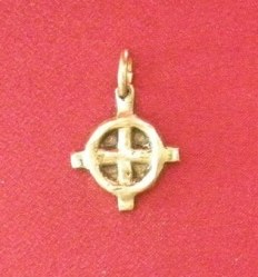 Pendentif Roue Celte petit modèle bronze