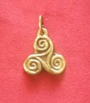 Pendentif Triskel bronze