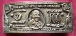 Boucle de ceinture dollars Americain