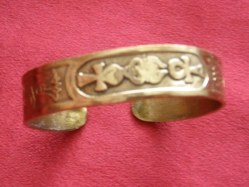 Bracelet Cartouche Egyptien bronze