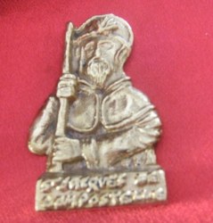 St Jacques de Compostelle bronze