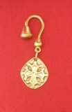 Porte-clés médaillon Occitan bronze