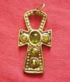 Pendentif Croix Ankh bronze